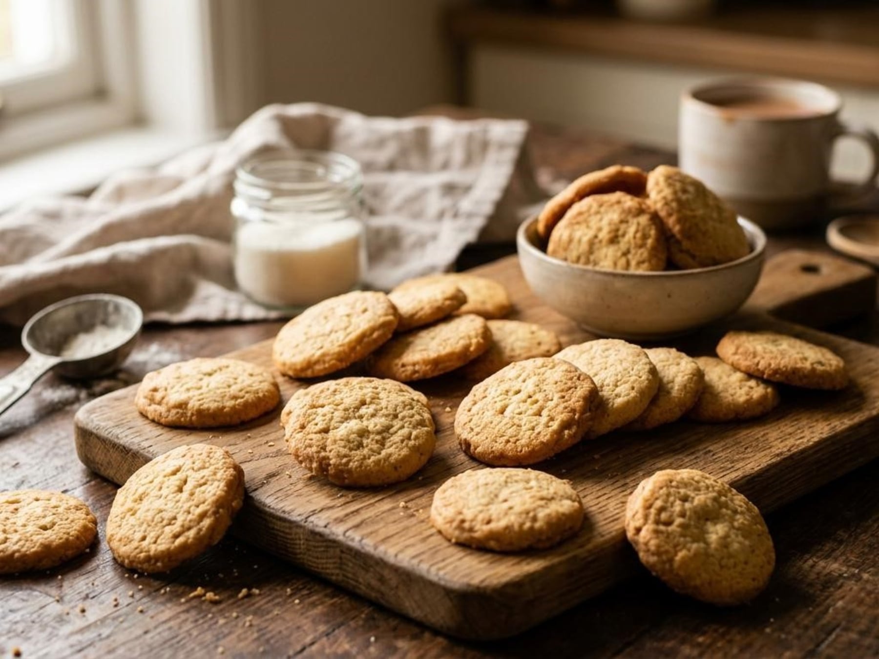 Tres ingredientes, una proporción y cero ciencia: las galletitas 3-2-1 que cualquiera puede hacer en casa