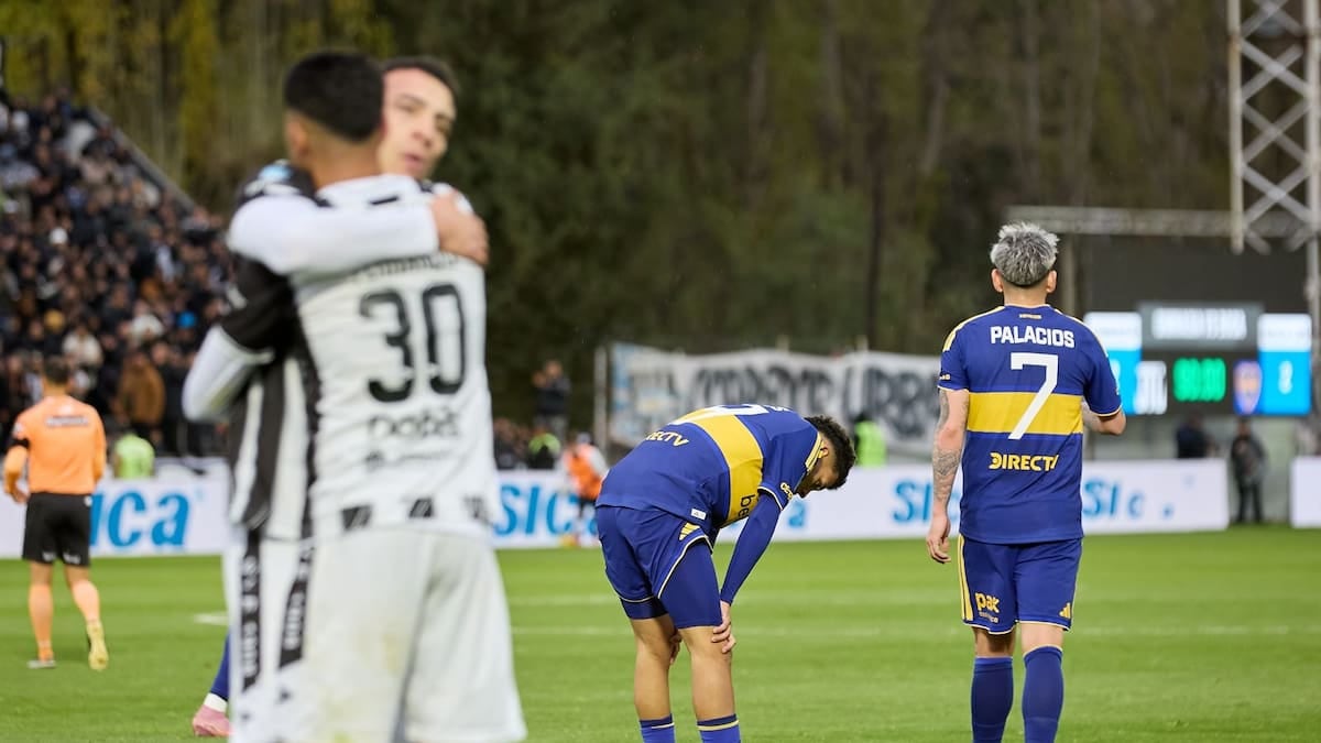 El Lobo mendocino le sacó la piel al Xeneize en la última jugada y Boca se vuelve con gusto a poco