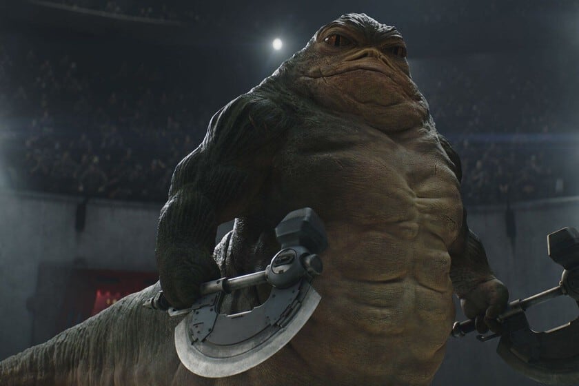 Dieciocho años después, el pequeño Rotta el Hutt vuelve a cruzarse en el camino de un Mandaloriano