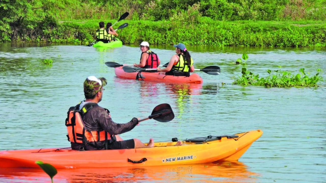Remar la Setúbal: una laguna rojiza, 32 kilómetros cuadrados de postal y un kayak que te lleva hasta el Delta