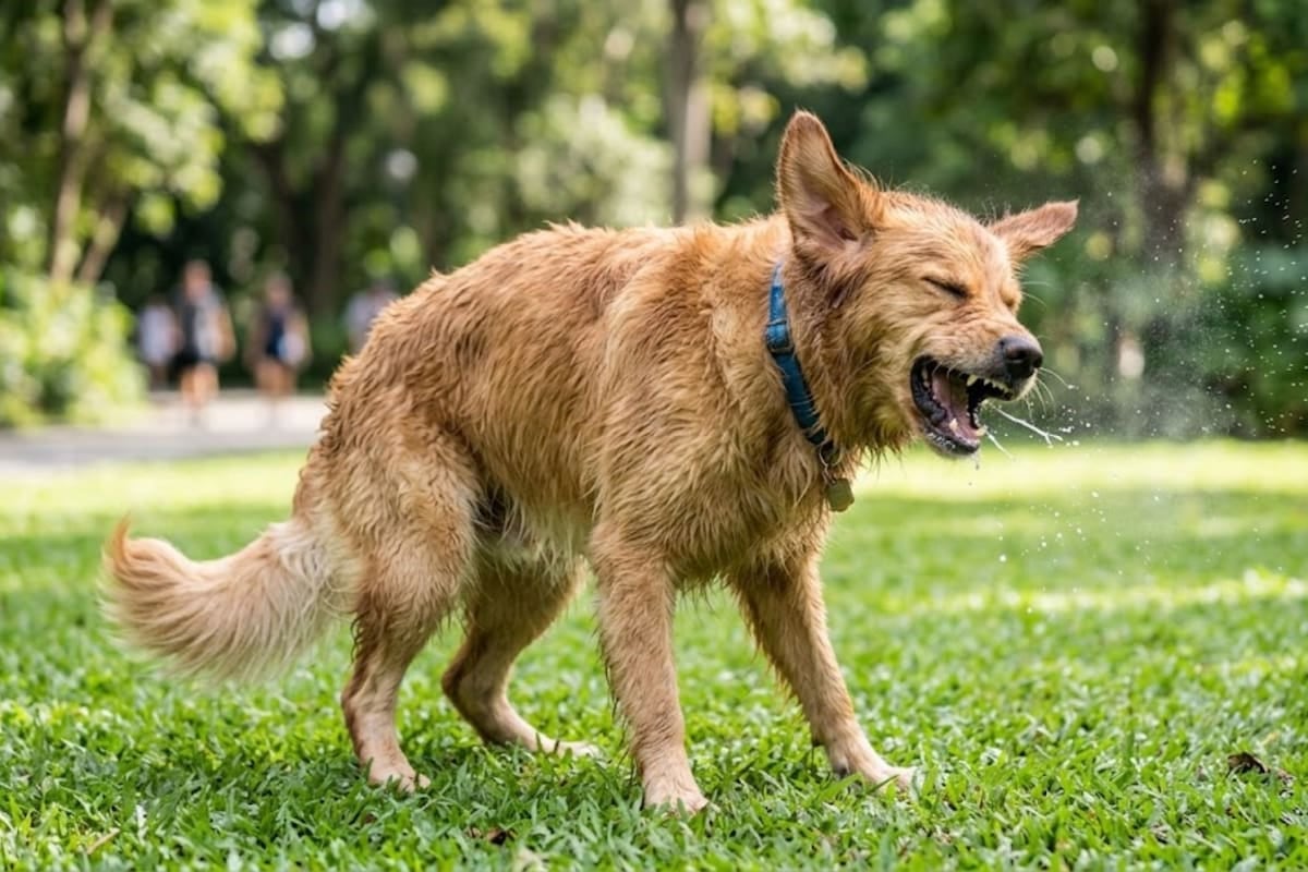 Estornudar no siempre es un problema: lo que el cuerpo del perro intenta decir cuando suena feliz