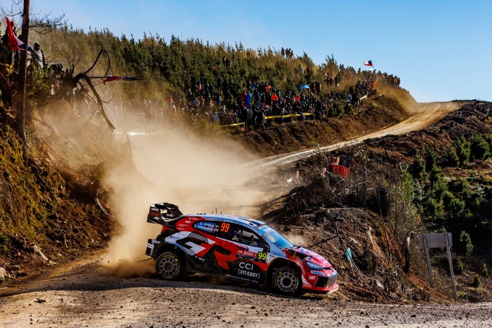 Solberg voló en Chile y Toyota quedó a la par de Lancia: diez coronas, una historia