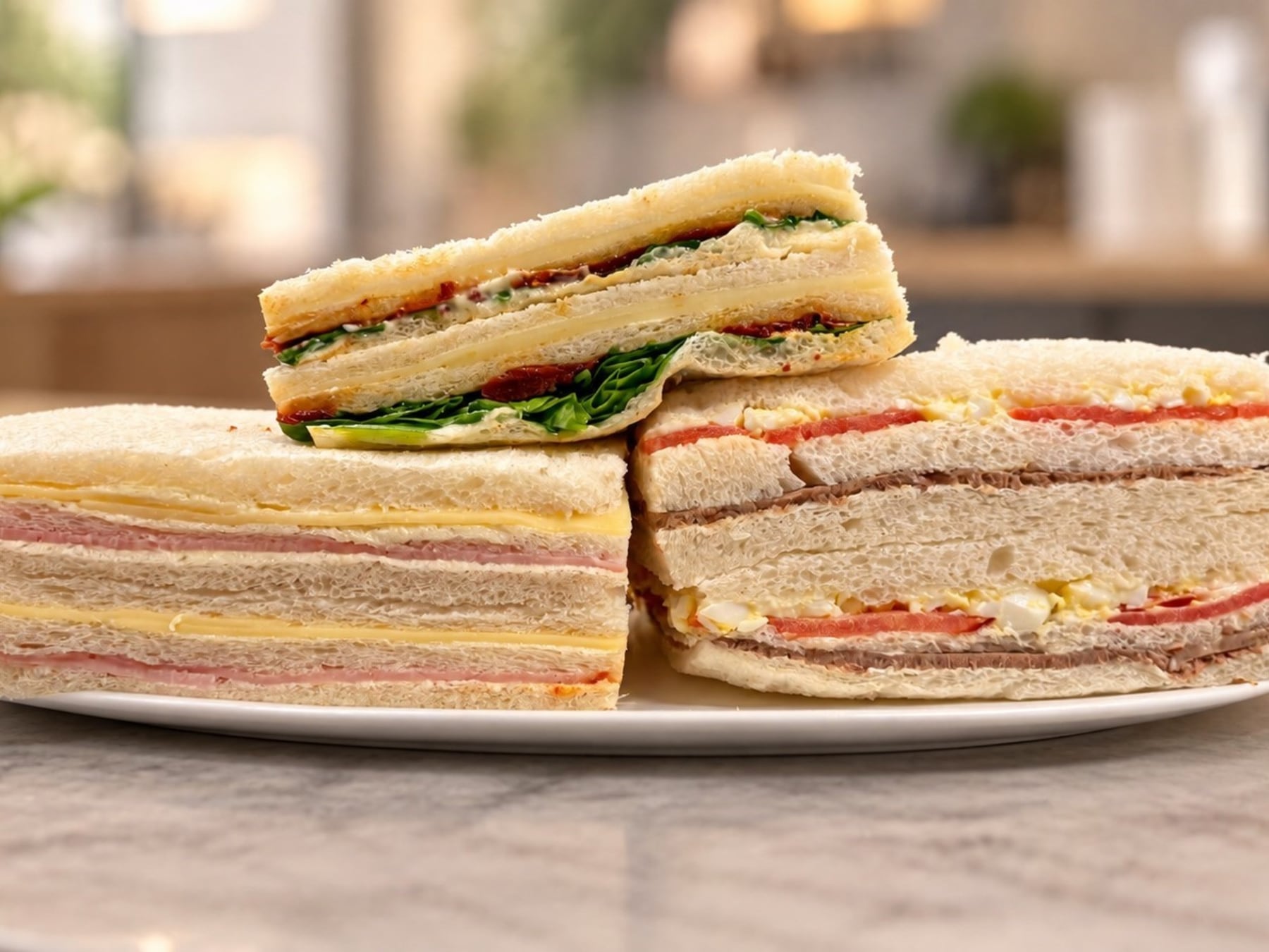 Sándwiches de miga porteños: una degustación de cinco confiterías puso el foco en tamaño, relleno y precio
