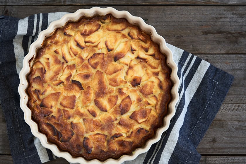 Tarta de manzana para los que quieren gastar poco y comer rico
