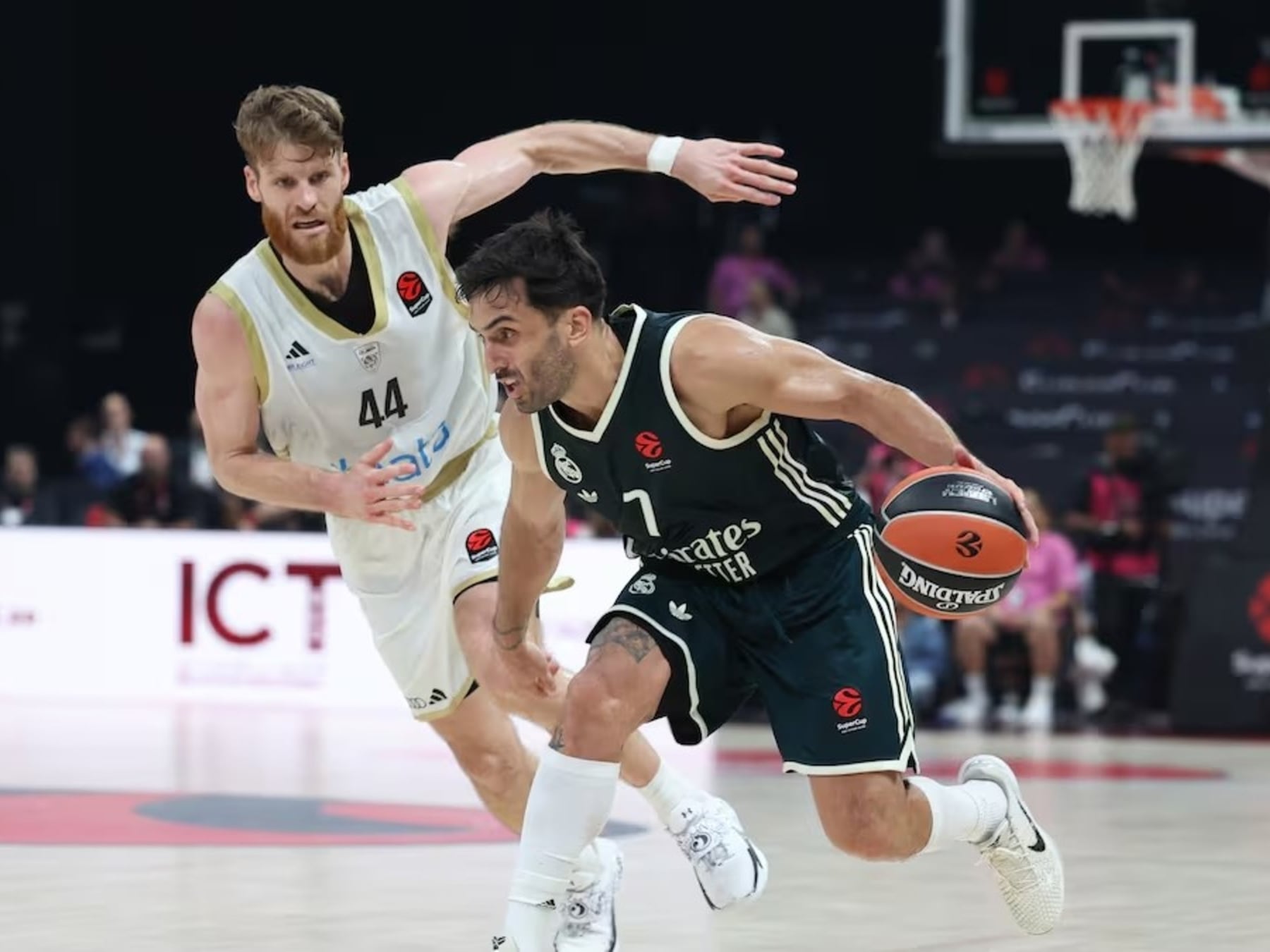 Duro debut del Merengue en la Euroliga: cayó por un punto en Dubai con un triple sobre la chicharra