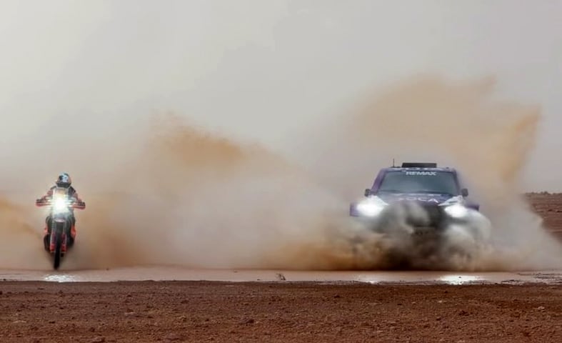 Cavigliasso y Pertegarini se mandan a la categoría más brava del rally raid