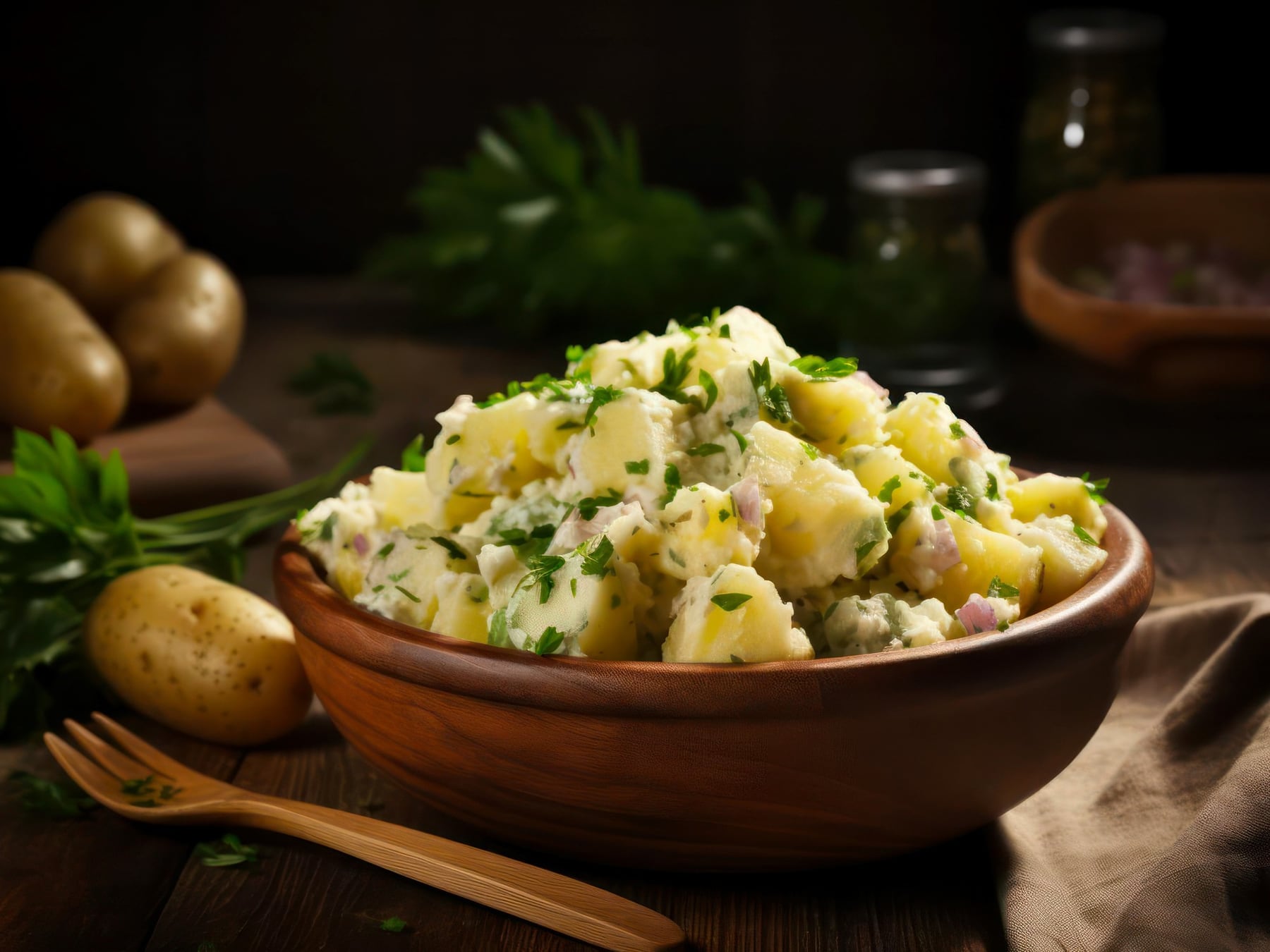 La ensalada de papa no se hace sola: claves para que no termine siendo un puré con pretensiones