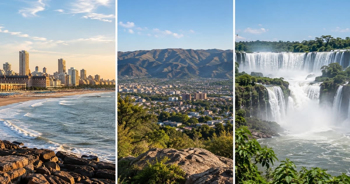 Escapadas de octubre: cuánto sale dormir tres noches en Mar del Plata, Carlos Paz e Iguazú