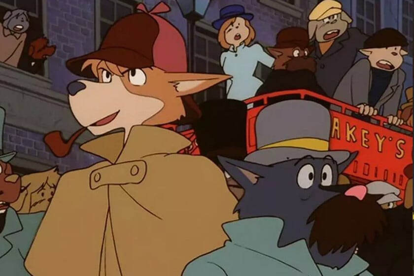 El Sherlock Holmes de Miyazaki que pocos recuerdan: una serie animada de 26 capítulos con perros detectives y máquinas a vapor