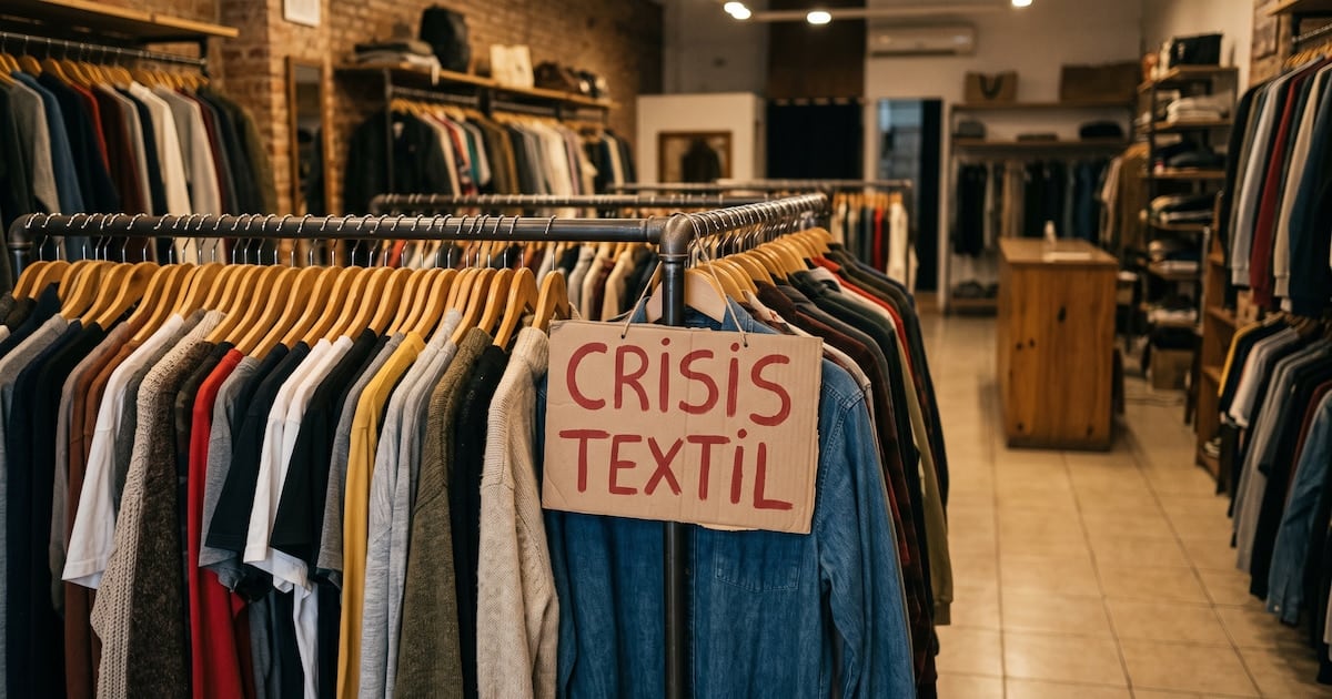 La industria textil profundiza su retracción y acumula 28.000 puestos de trabajo menos desde 2023