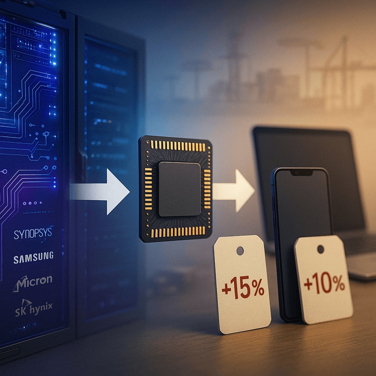 La inteligencia artificial se comió la memoria y las PC se desplomaron: el trimestre más negro en tres años