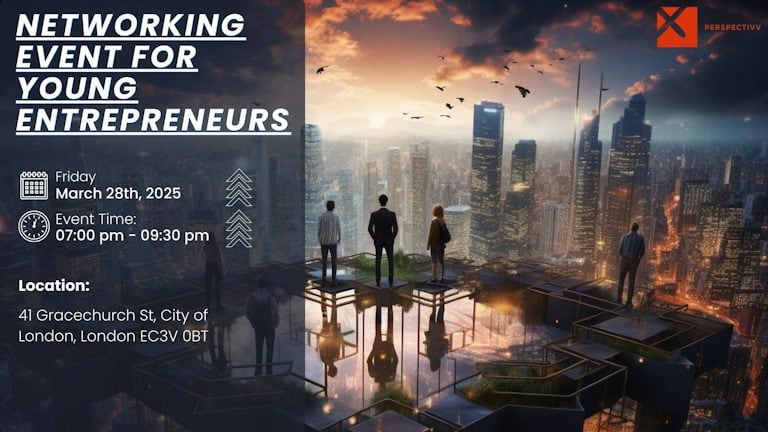 Una velada en el piso 28 para tejer redes entre jóvenes empresarios de la región