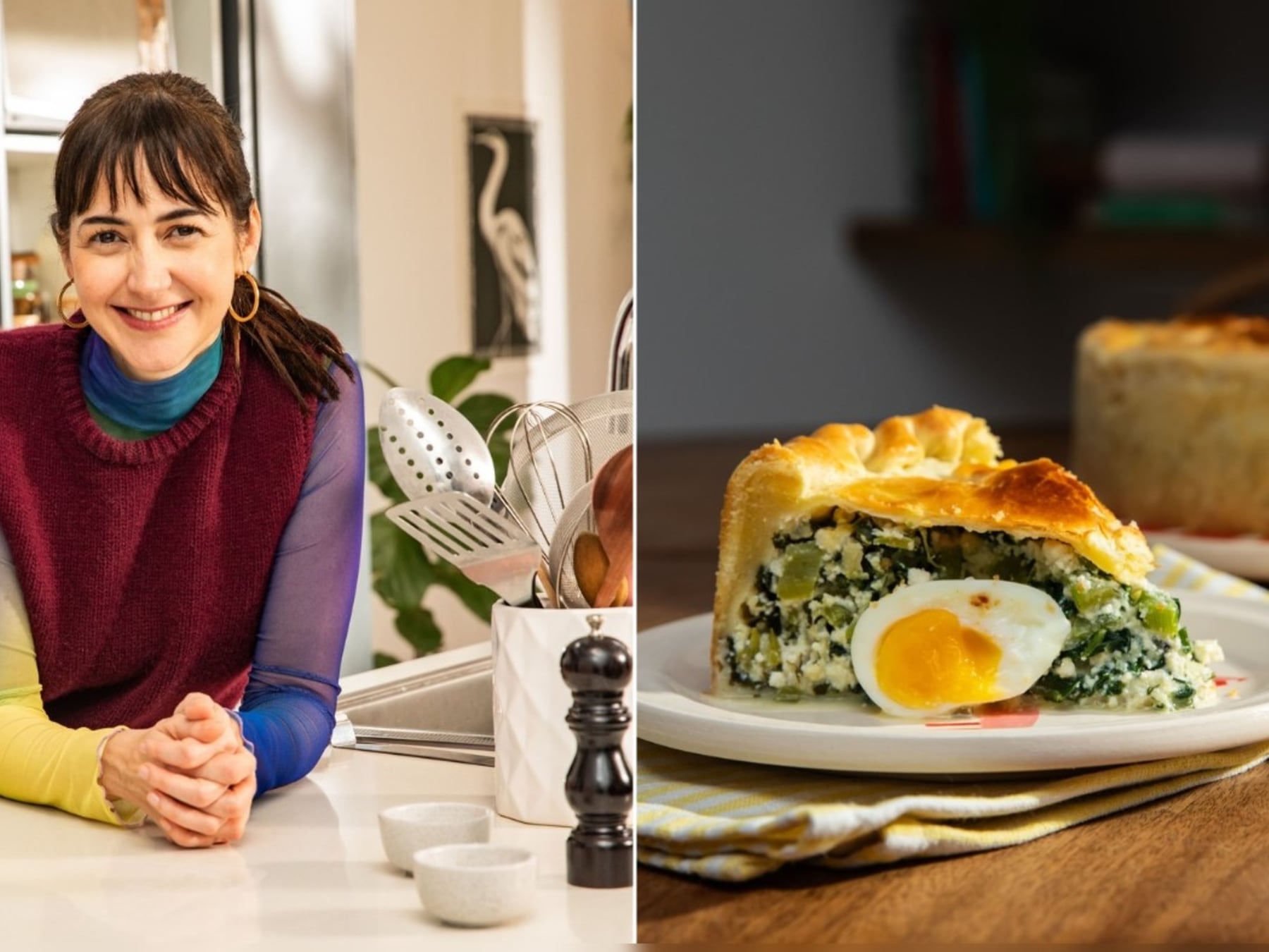 Tartas saladas con base crocante y relleno que no se licúa: la posta de Ximena Sáenz