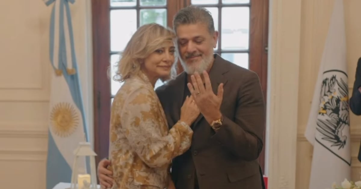Andrea Ghidone y Pablo Otero se dieron el sí civil y ya calientan motores para la gran fiesta de octubre
