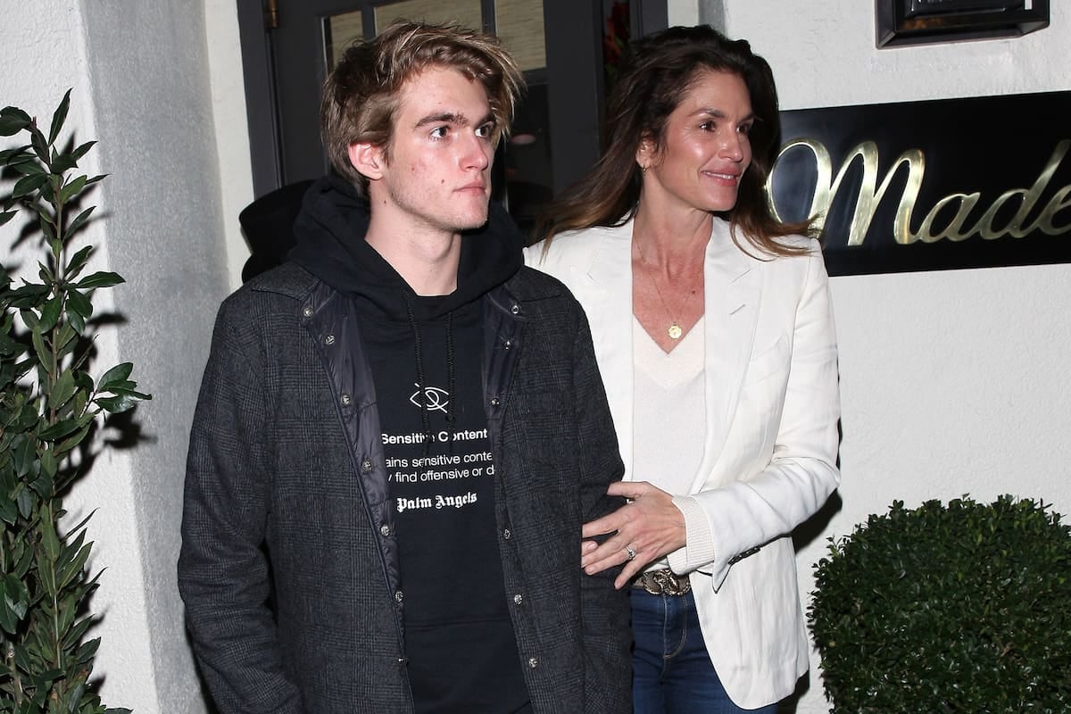 Cindy Crawford se quebró en público para despedir a su hijo Presley y el mundo se detuvo a leerla