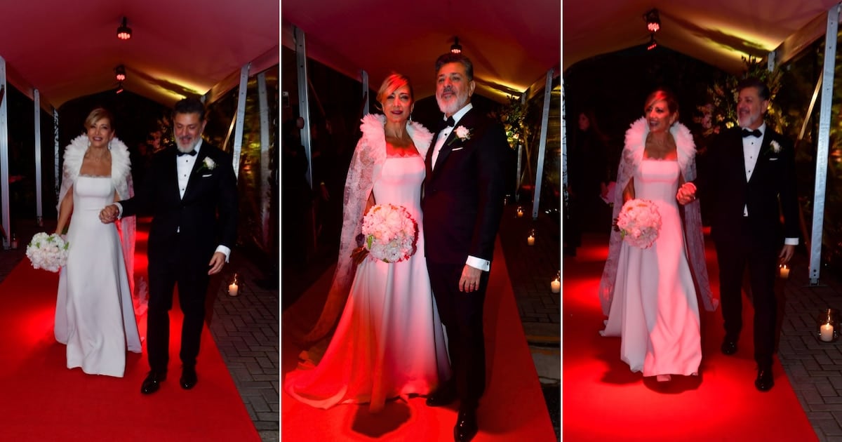 Andrea Ghidone y Pablo Otero celebraron su boda con tango y