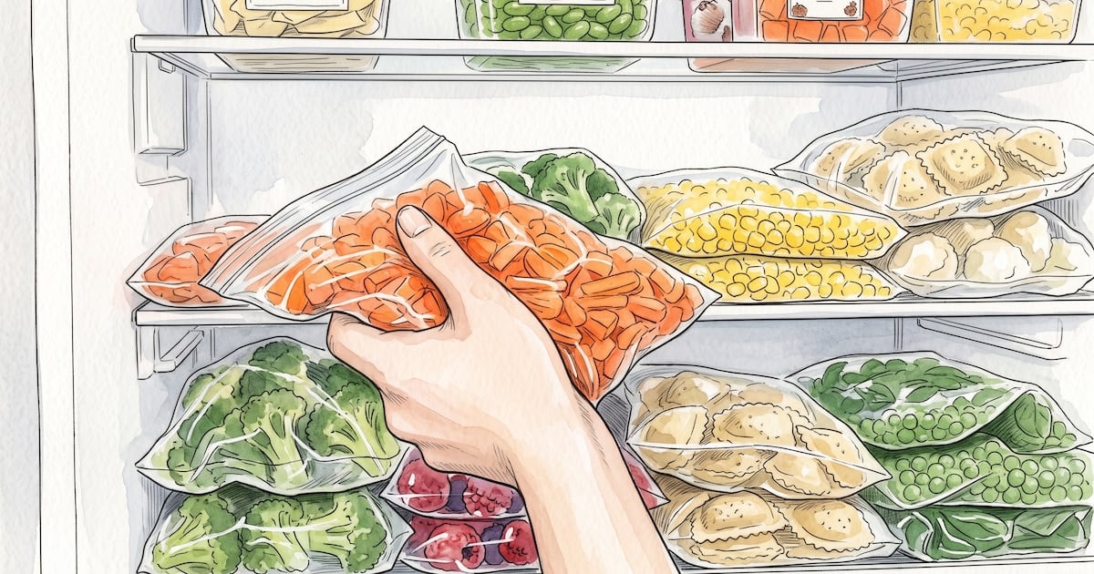 Alimentos que no conviene volver al freezer: las peligros de la doble congelación